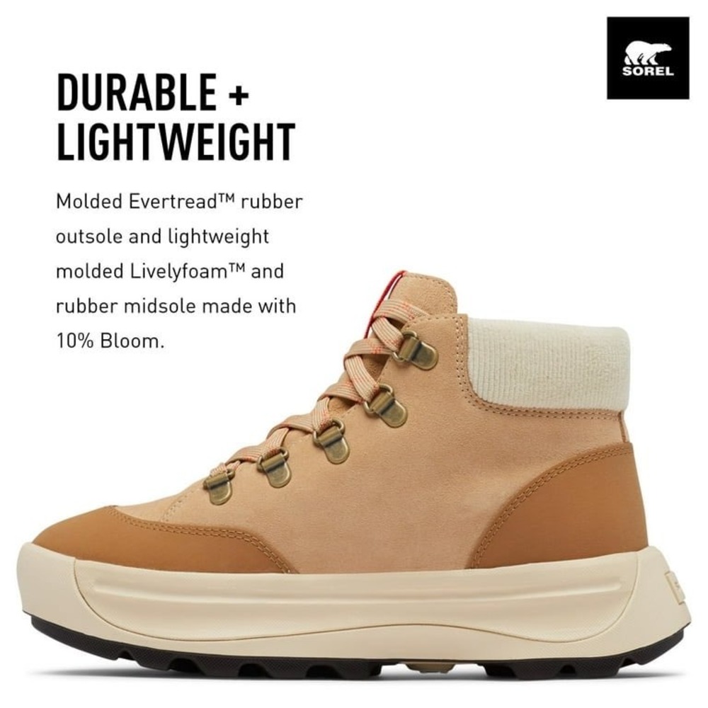 Sorel Ona 503 Hiker ankle boots in the Canoe/Bleached Ceramic | 8.5 - Picture 3 of 7